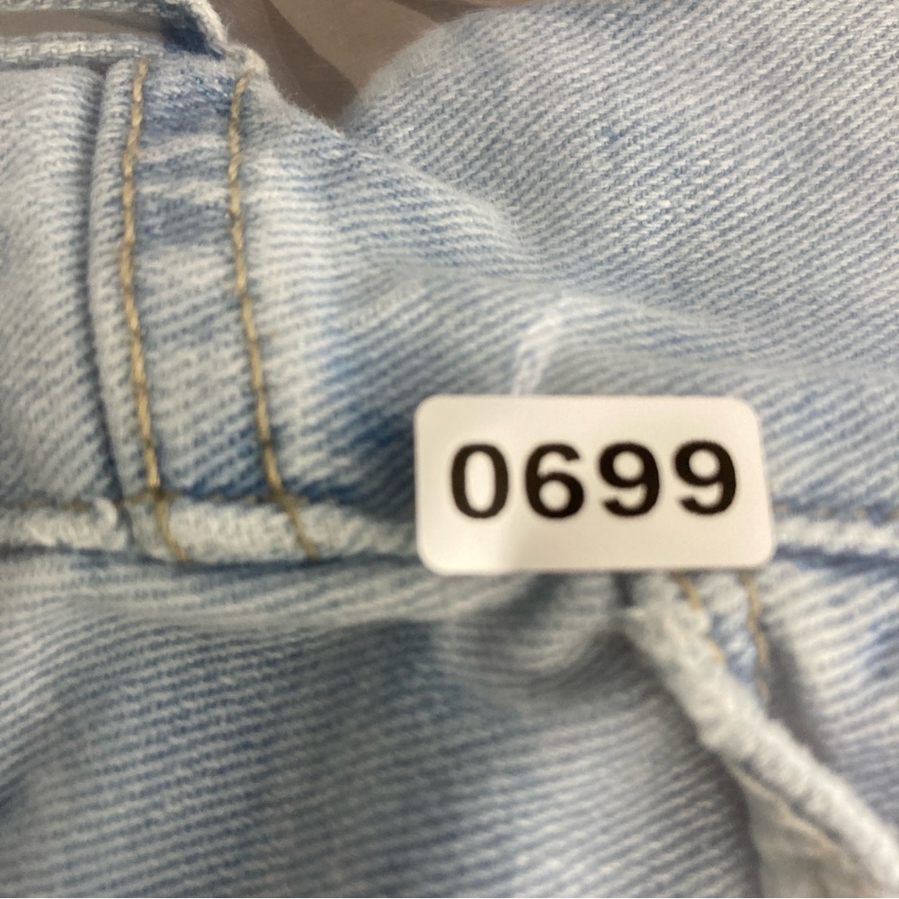 Frame Le Garcon Crop Boyfriend jeans Womens Size 28 Blue straight Distressed - Picture 12 of 16